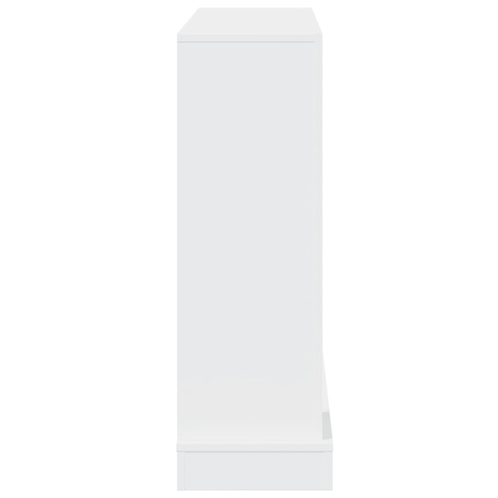 vidaXL Fireplace Surround White 100x30x87,5 cm Engineered Wood