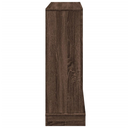vidaXL Fireplace Surround Brown Oak 100x30x87.5 cm Engineered Wood