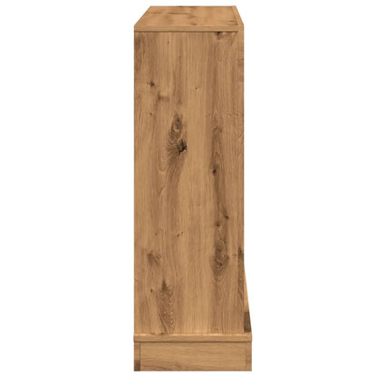 vidaXL Fireplace Surround Artisan Oak 100x30x87.5 cm Engineered Wood