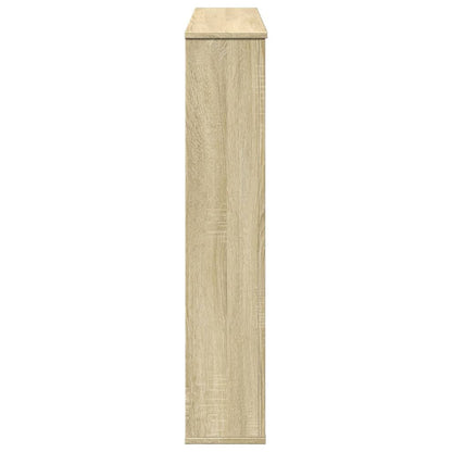 vidaXL Fireplace Surround Sonoma Oak 100x20x100 cm Engineered Wood