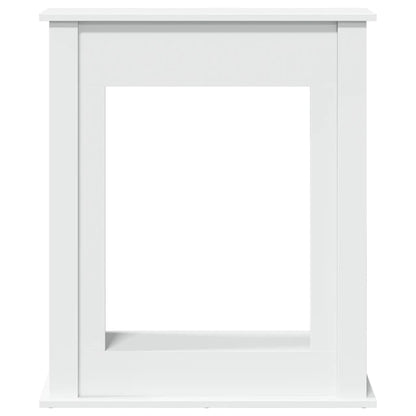 vidaXL Fireplace Surround White 75x20x87.5 cm Engineered Wood