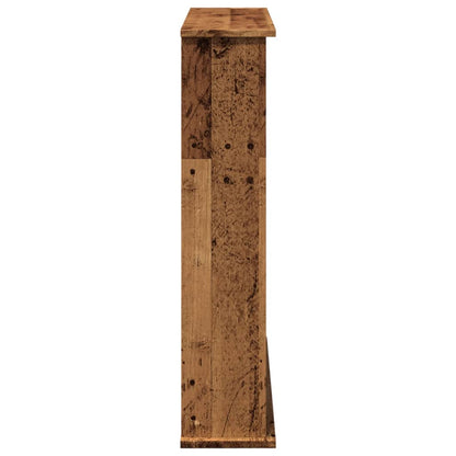vidaXL Fireplace Surround Old Wood 75x20x87.5 cm Engineered Wood