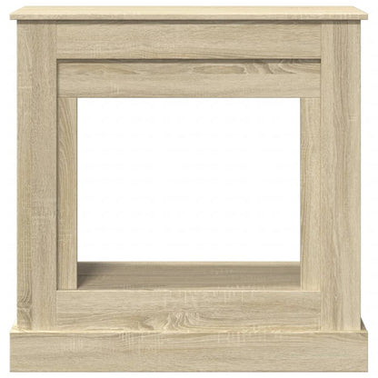 vidaXL Fireplace Surround Sonoma Oak 90x30x90 cm Engineered Wood