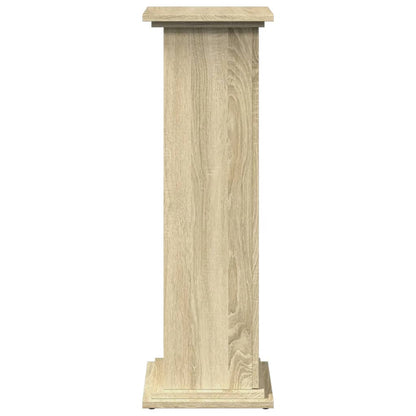 vidaXL Display Stand with Storage Sonoma Oak 31x30x90 cm