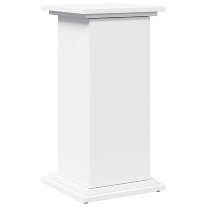 vidaXL Display Stand with Storage White 31x30x60 cm Engineered Wood
