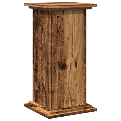 vidaXL Display Stand with Storage Old Wood 31x30x60 cm Engineered Wood