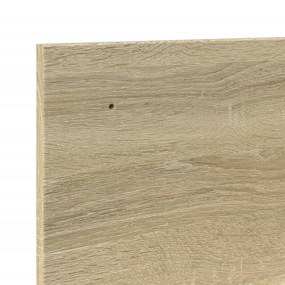 vidaXL Wall Cabinet 70x16.5x30 cm Sonoma Oak Engineered Wood