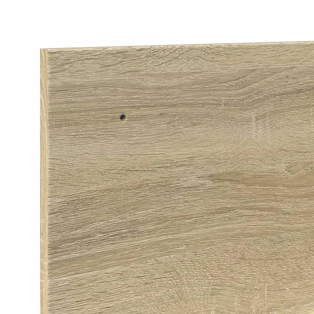 vidaXL Wall Cabinet 100x16.5x30 cm Sonoma Oak Engineered Wood