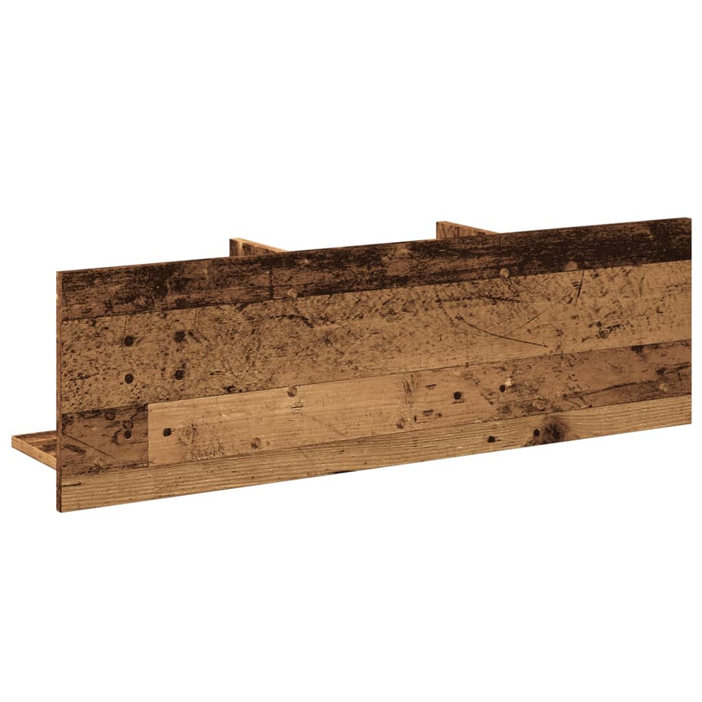 vidaXL Wall Cabinet 100x16.5x30 cm Old Wood Engineered Wood
