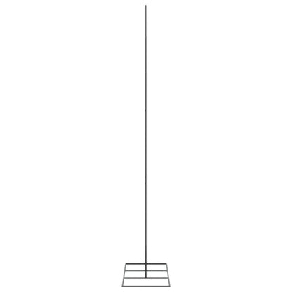 vidaXL Metal Christmas Tree for Decoration Black 210 cm
