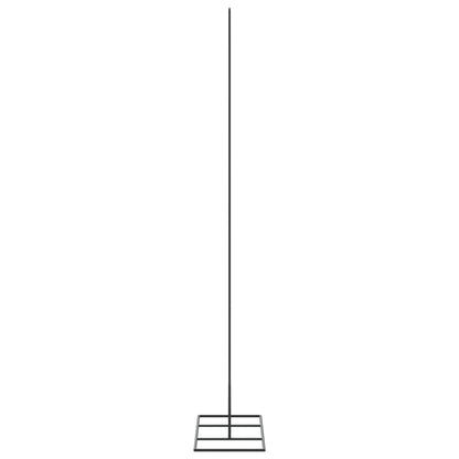 vidaXL Metal Christmas Tree for Decoration Black 150 cm