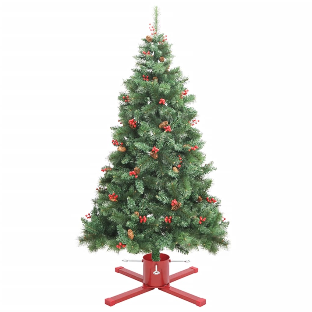 vidaXL Christmas Tree Stand Red 61x61x15.5 cm