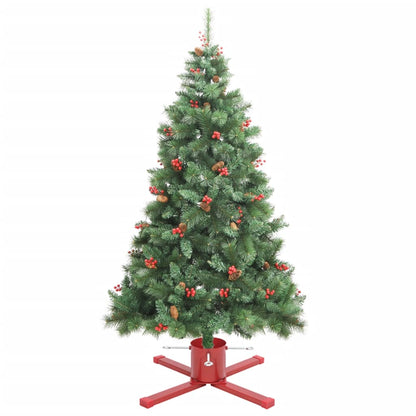 vidaXL Christmas Tree Stand Red 61x61x15.5 cm