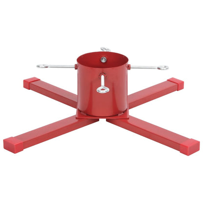 vidaXL Christmas Tree Stand Red 61x61x15.5 cm