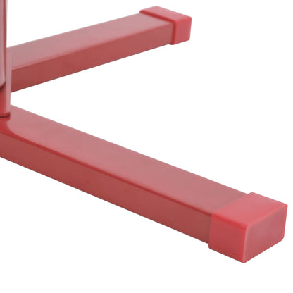 vidaXL Christmas Tree Stand Red 61x61x15.5 cm
