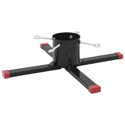 vidaXL Christmas Tree Stand Black 61x61x15.5 cm