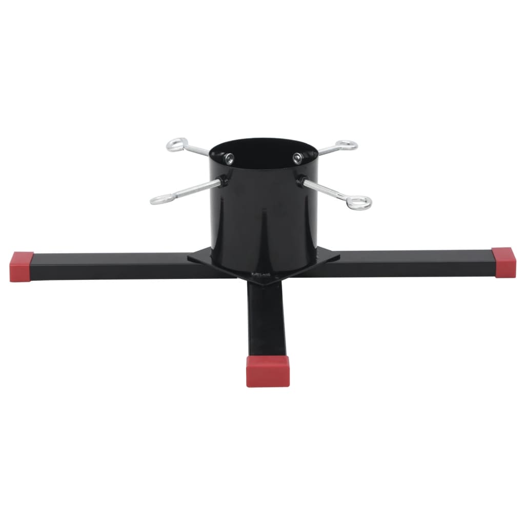 vidaXL Christmas Tree Stand Black 61x61x15.5 cm