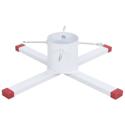 vidaXL Christmas Tree Stand White 61x61x15.5 cm