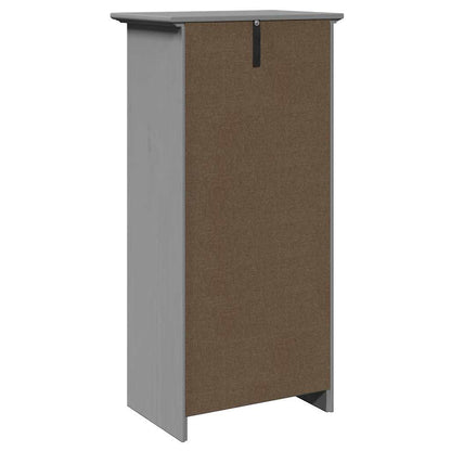vidaXL Bathroom Cabinet "BODO" Grey 44x30x90 cm