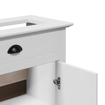 vidaXL Bathroom Sink Cabinet BODO White 70x35x80 cm