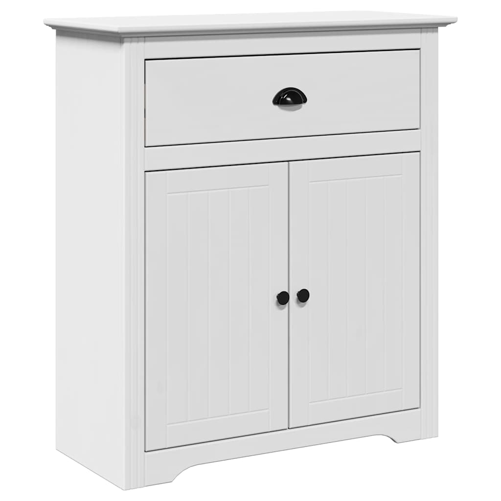 vidaXL Hallway Cabinet "BODO" White 80x35x90 cm