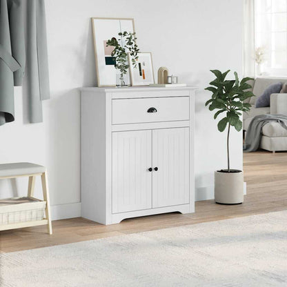 vidaXL Hallway Cabinet "BODO" White 80x35x90 cm