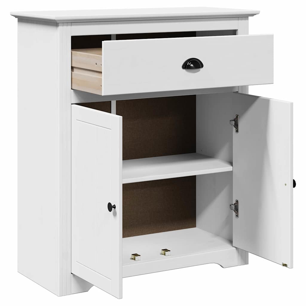 vidaXL Hallway Cabinet "BODO" White 80x35x90 cm