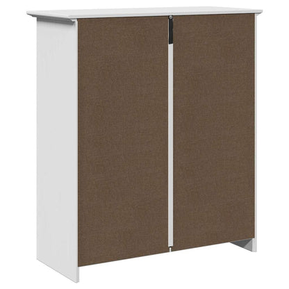 vidaXL Hallway Cabinet "BODO" White 80x35x90 cm