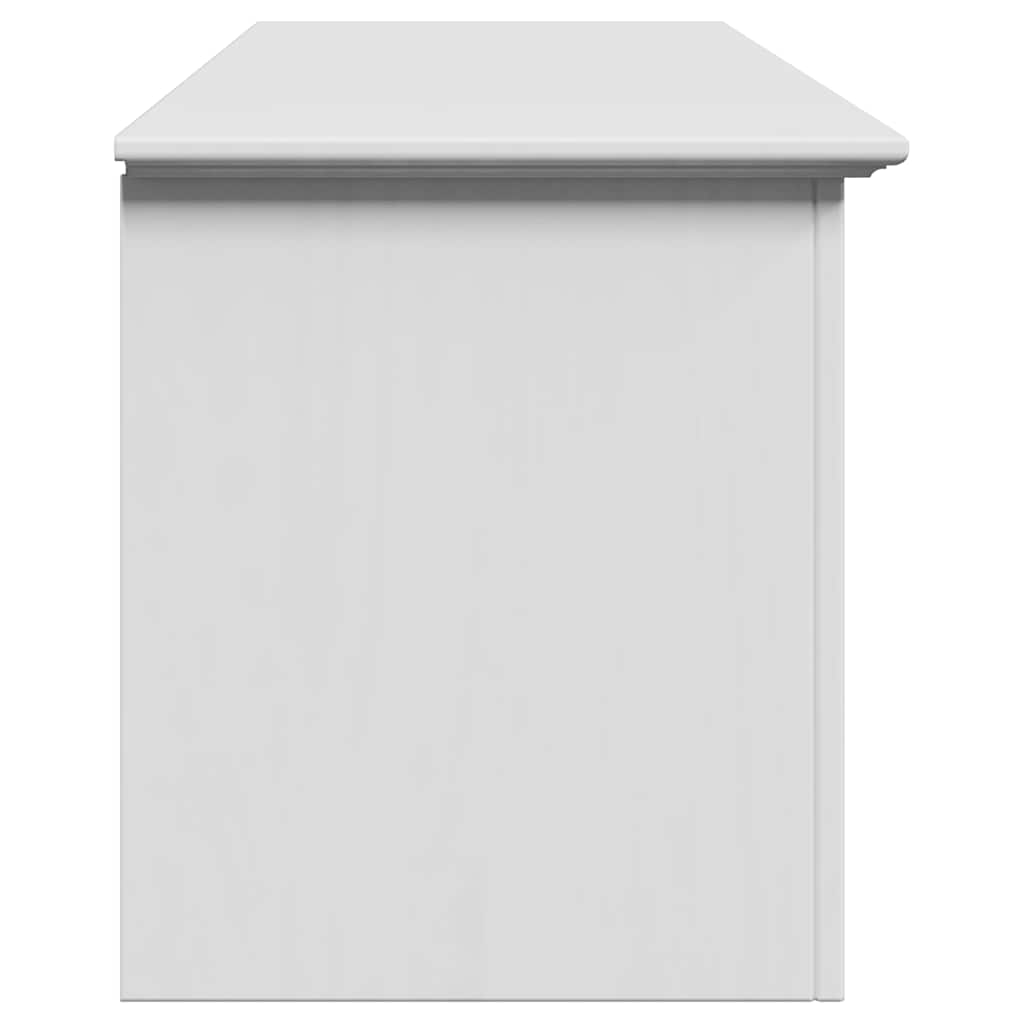 vidaXL Hallway Bench "BODO" White 114x40x45 cm