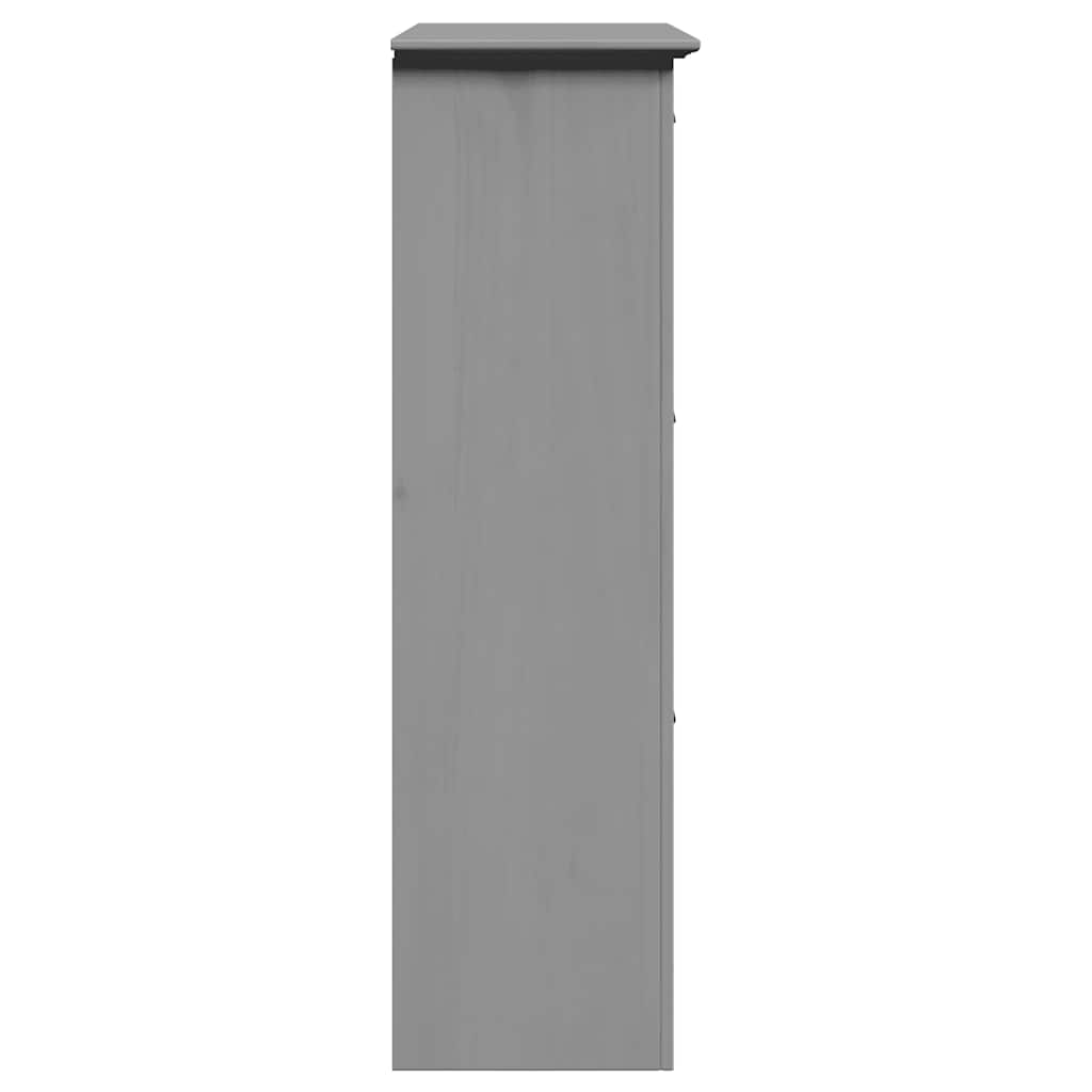 vidaXL Shoe Rack BODO Grey 80x35x118 cm