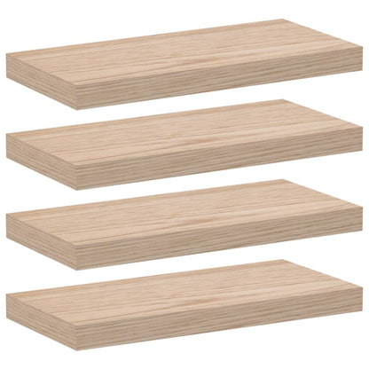 vidaXL Floating Shelves 4 pcs 50x23.5x4 cm Engineered Wood