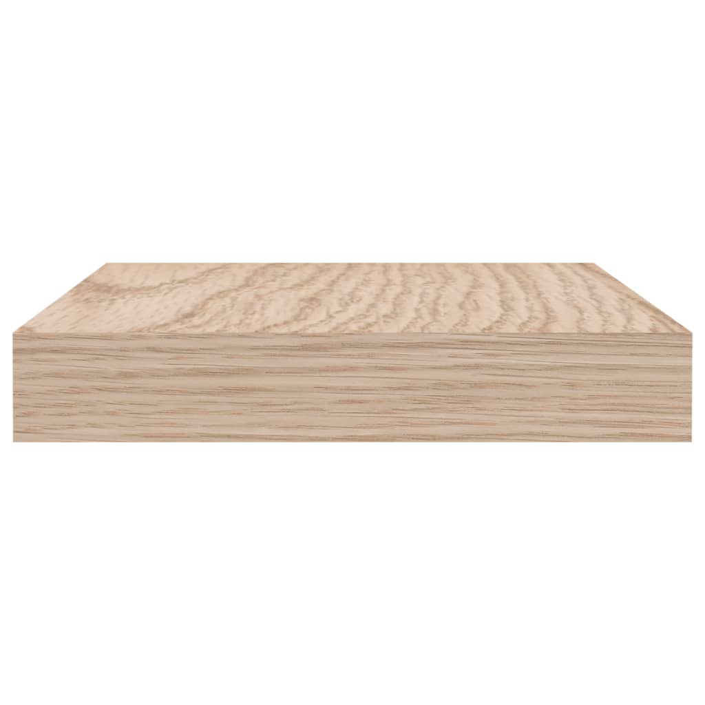 vidaXL Floating Shelves 2 pcs 60x23.5x4 cm Engineered Wood