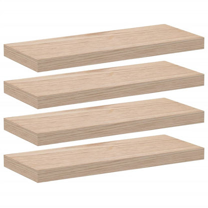 vidaXL Floating Shelves 4 pcs 60x23.5x4 cm Engineered Wood