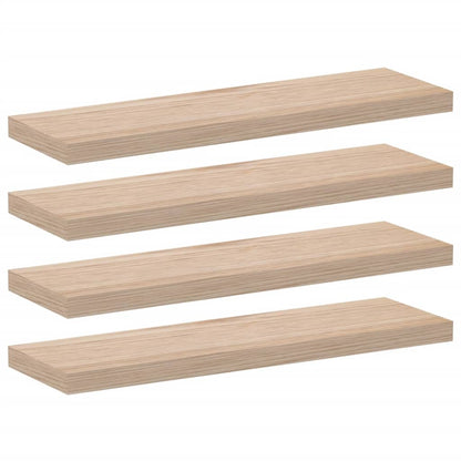vidaXL Floating Shelves 4 pcs 80x23.5x4 cm Engineered Wood