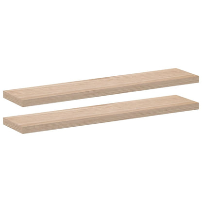vidaXL Floating Shelves 2 pcs 110x23.5x4 cm Engineered Wood