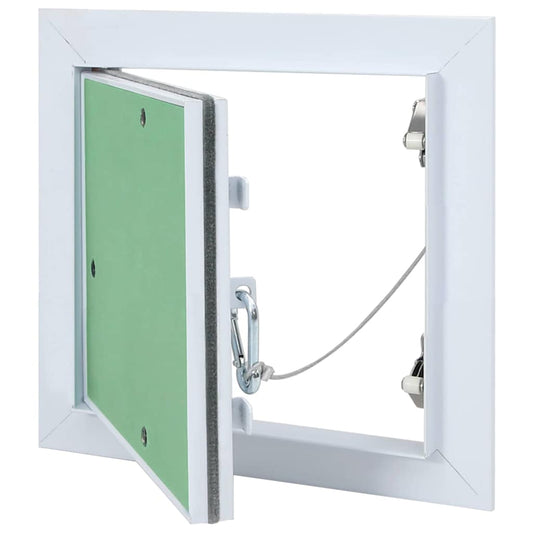vidaXL Access Panel Green and Silver 20 x 20 cm