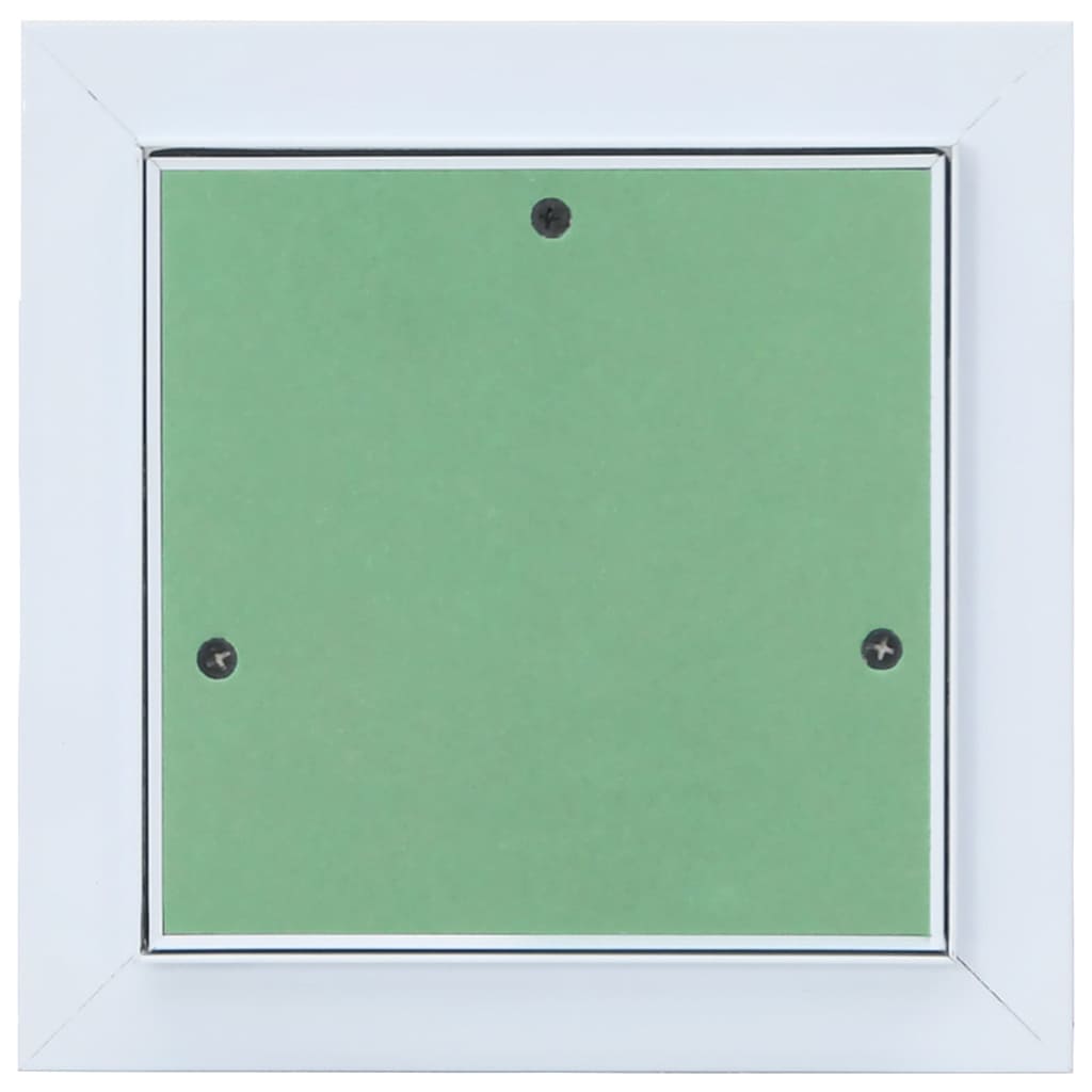 vidaXL Access Panel Green and Silver 20 x 20 cm