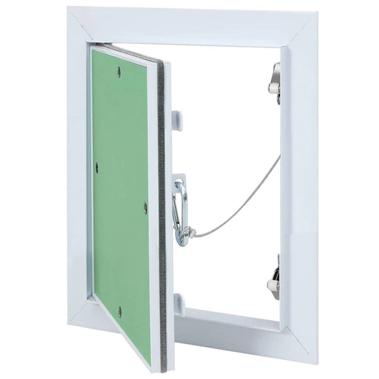 vidaXL Access Panel Green and Silver 20 x 25 cm