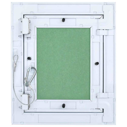vidaXL Access Panel Green and Silver 20 x 25 cm