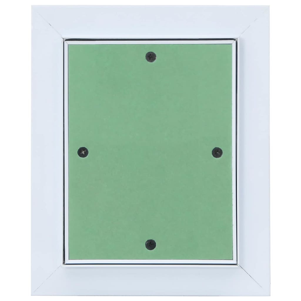 vidaXL Access Panel Green and Silver 20 x 25 cm