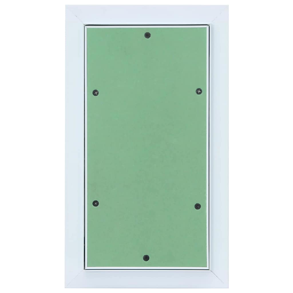 vidaXL Access Panel Green and Silver 20 x 35 cm