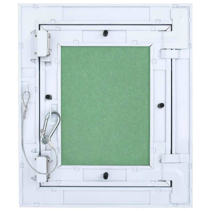 vidaXL Access Panel Green and Silver 25 x 30 cm