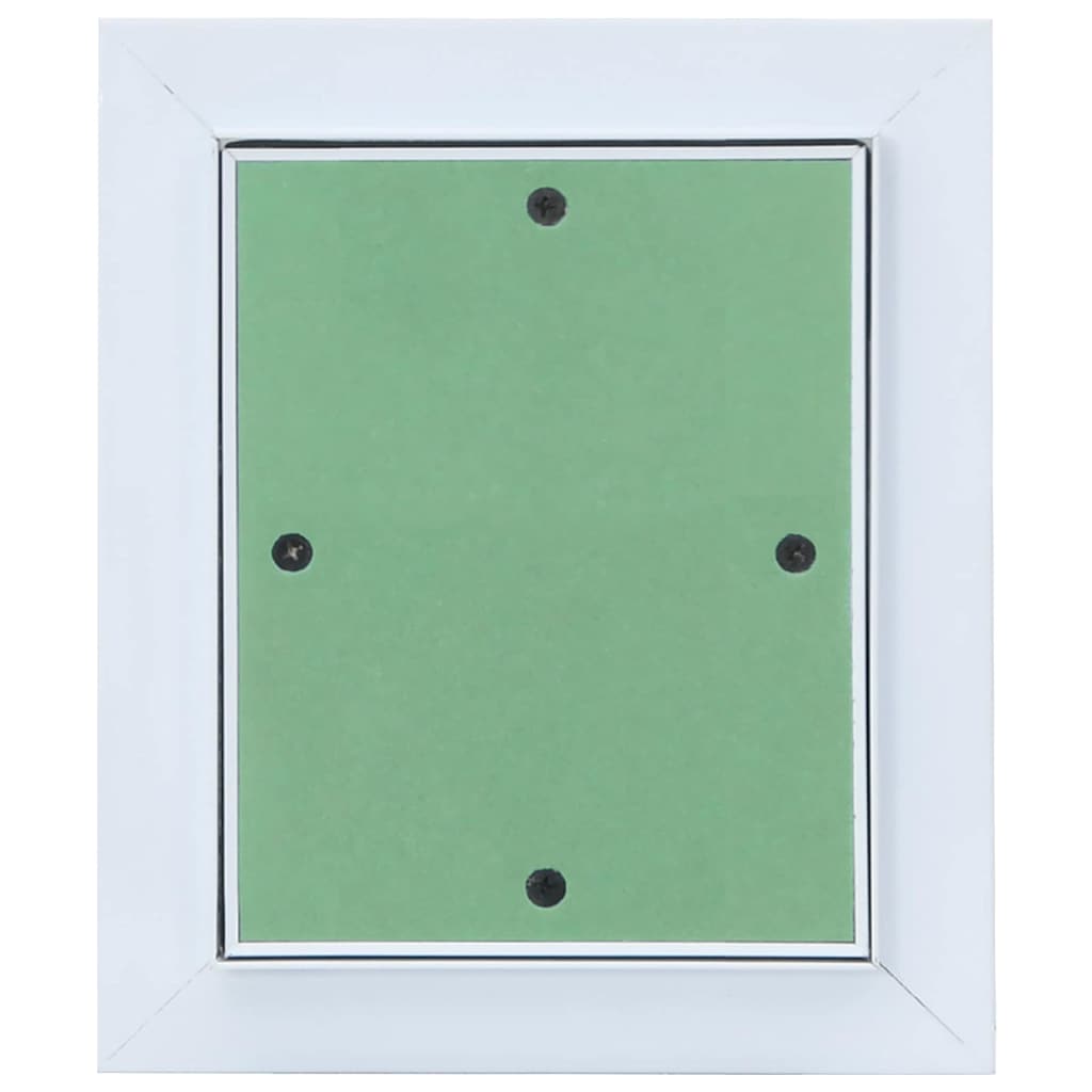 vidaXL Access Panel Green and Silver 25 x 30 cm