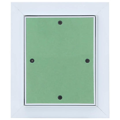 vidaXL Access Panel Green and Silver 25 x 30 cm