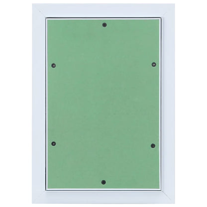 vidaXL Access Panel Green and Silver 25 x 35 cm