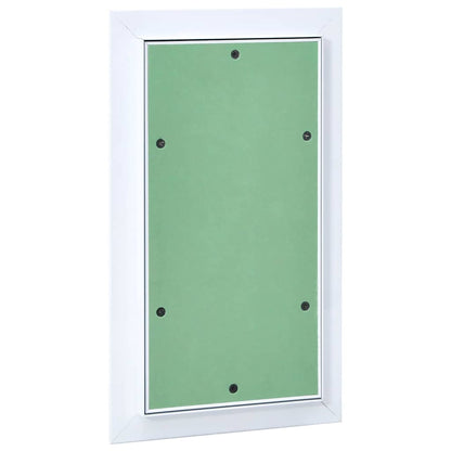 vidaXL Access Panel Green and Silver 25 x 45 cm