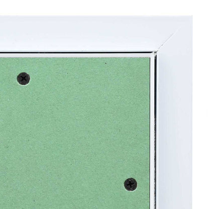 vidaXL Access Panel Green and Silver 30 x 30 cm