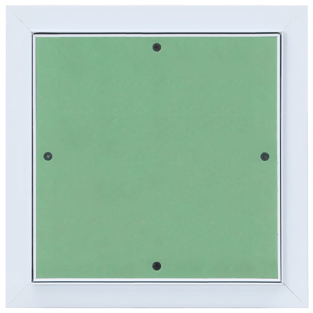 vidaXL Access Panel Green and Silver 30 x 30 cm