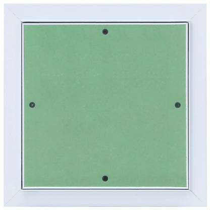 vidaXL Access Panel Green and Silver 30 x 30 cm