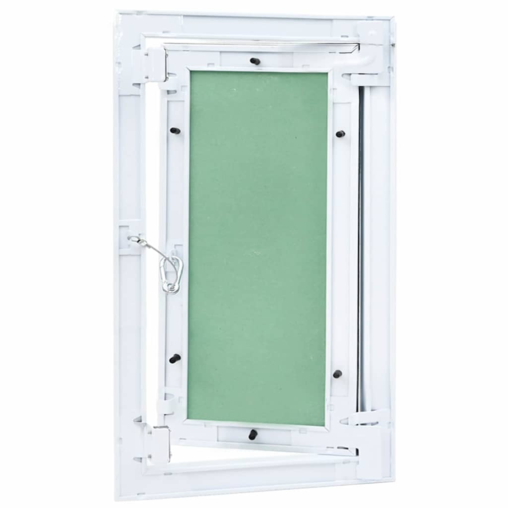 vidaXL Access Panel Green and Silver 30 x 45 cm